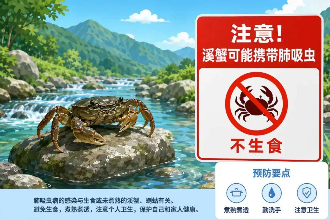 这种螃蟹再诱人，也一口都不要吃！（不是死蟹）