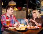 Dining across the divide: ‘Without being patronising, I think as he grows older he’ll tune in to the damage “free speech” can do’
