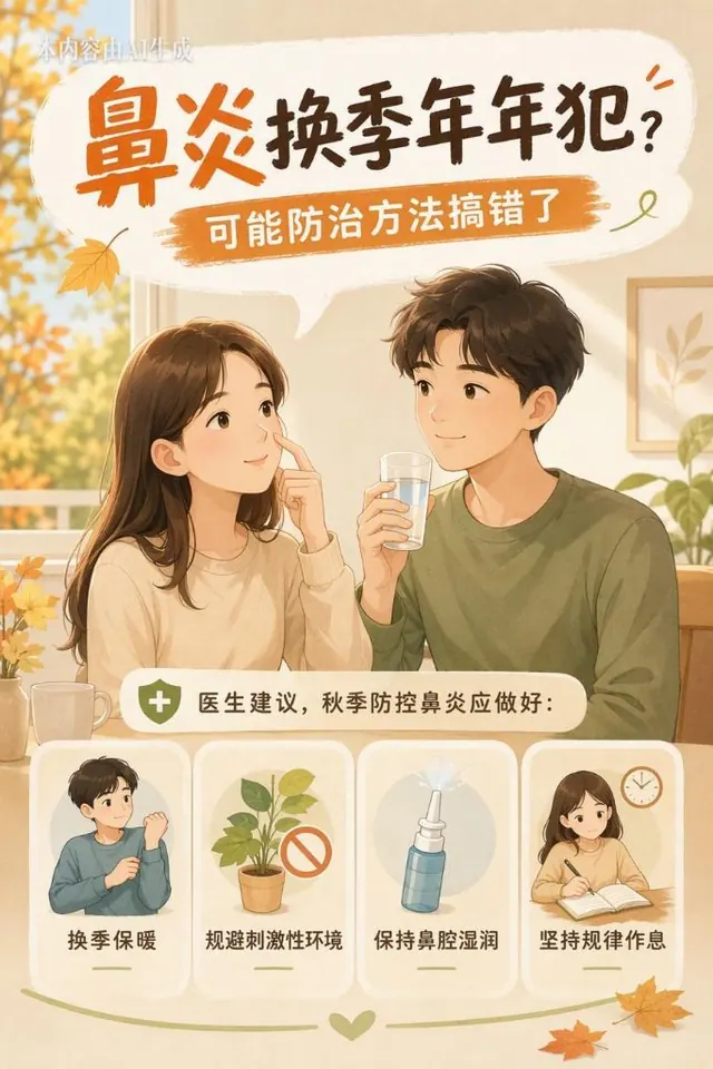 鼻炎换季年年犯？可能防治方法搞错了