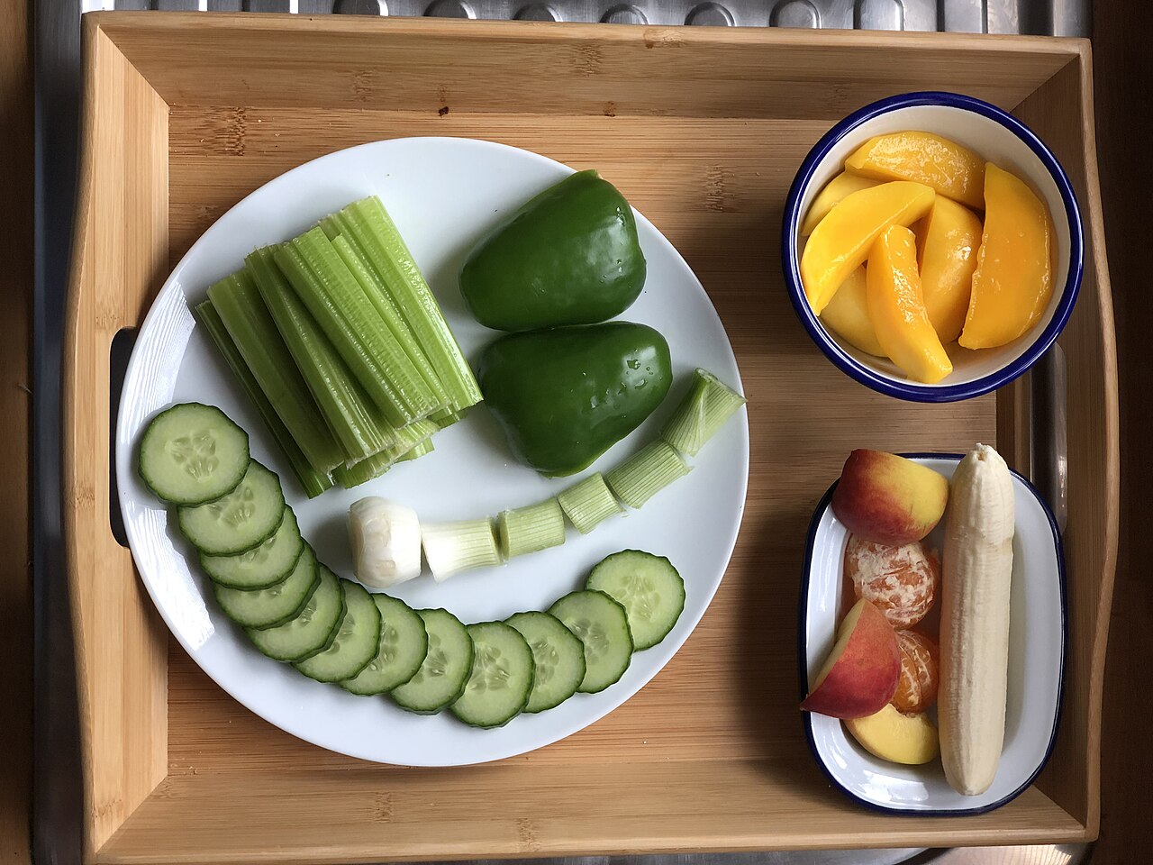 Vegetables first