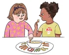Is it true that … double-dipping food is unhygienic?